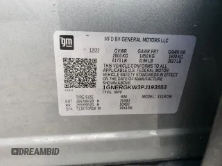 2023 Chevrolet Traverse LT Cloth with VIN 1GNERGKW3PJ193553, listed as a Copart auction lot 50646325 with 33,384 mi miles and Salvage Title. Bid and sale history available at carsss.com. Image 14.