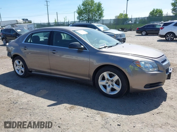2012 Chevrolet Malibu 1FL with VIN 1G1ZA5E0XCF213879, listed as a IAAI auction lot 42155460 with 103,125 mi miles and . Bid and sale history available at DreamBid. Image 1.