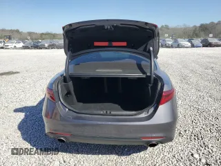 2018 Alfa Romeo Giulia with VIN ZARFAEDN4J7572553, listed as a Copart auction lot 46998825 with 111,778 mi miles and Salvage title. Bid and sale history available at DreamBid. Image 6.