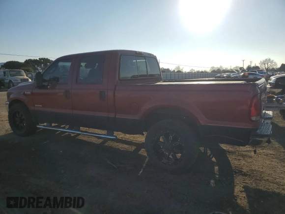 2003 Ford Super Duty F-250 XL with VIN 1FTNW20P43EB43747, listed as a Copart auction lot 88175035 with 0 mi miles and Salvage Title. Bid and sale history available at carsss.com. Image 2.