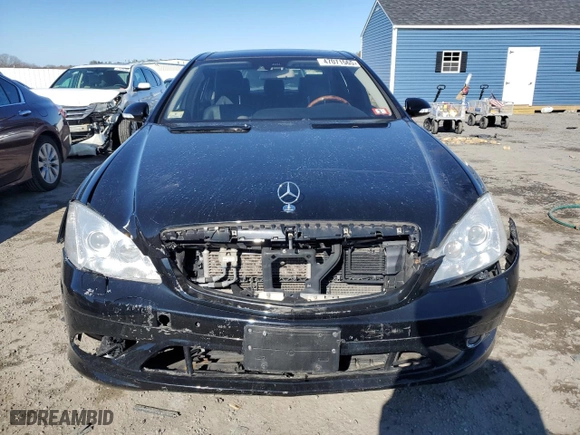 2009 Mercedes-Benz S-Class 5.5L V8 with VIN WDDNG86X69A271016, listed as a Copart auction lot 47071565 with 117,267 mi miles and Clean Title. Bid and sale history available at carsss.com. Image 5.