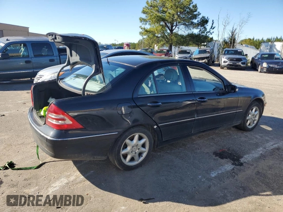 2002 Mercedes-Benz C 230/260/280/320 with VIN WDBRF64J82F278557, listed as a Copart auction lot 45290925 with Not Provided miles and Salvage Title. Bid and sale history available at DreamBid. Image 3.