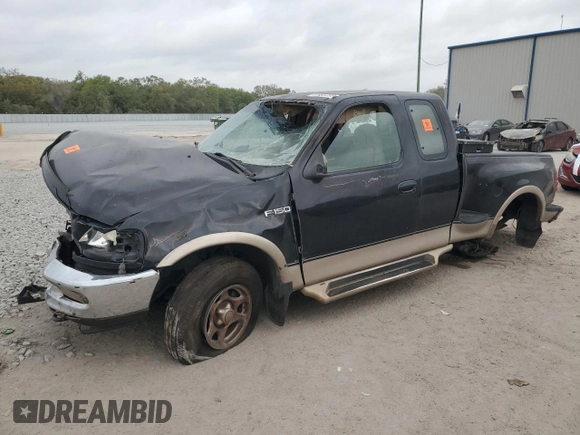 1997 Ford F-150 with VIN 1FTEX08L4VKC64639, listed as a Copart auction lot 47955695 with Not provided miles and Salvage title. Bid and sale history available at DreamBid. Image 1.