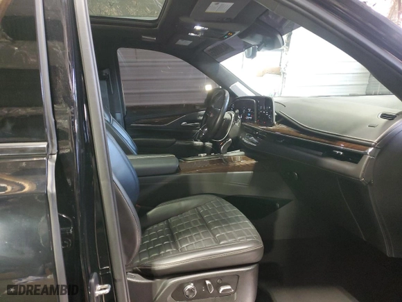 2021 Cadillac Escalade Sport Platinum with VIN 1GYS4GKL7MR338004, listed as a Copart auction lot 44308885 with 40,531 mi miles and Salvage Title. Bid and sale history available at carsss.com. Image 13.