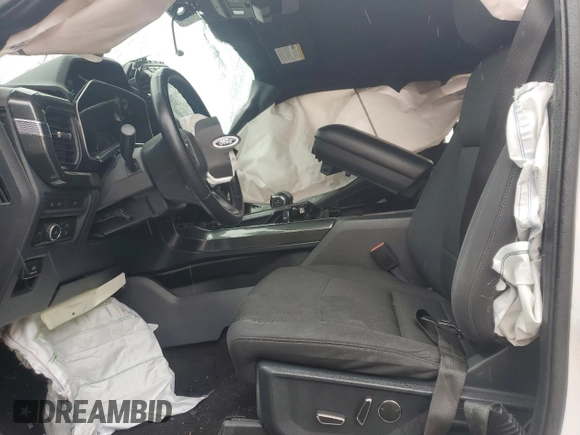 2021 Ford F-150 XL with VIN 1FTEW1EP1MFA64051, listed as a Copart auction lot 57483575 with Not provided miles and Non repairable. Bid and sale history available at DreamBid. Image 7.
