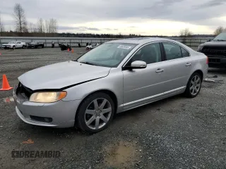 2008 Volvo S80 3.2L with VIN YV1AS982881057314, listed as a Copart auction lot 49639585 with 174,185 mi miles and Salvage Title. Bid and sale history available at carsss.com. Image 1.