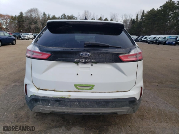 2022 Ford Edge SEL with VIN 2FMPK4J99NBA62012, listed as a Copart auction lot 42115595 with 35,611 mi miles and Salvage Title. Bid and sale history available at carsss.com. Image 6.
