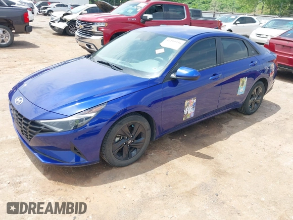 2021 Hyundai Elantra SEL z VIN KMHLS4AG2MU196155, wystawiony jako IAAI lot #42299936 z przebiegiem 103 747 mil mil oraz . Historia ofert i sprzedaży dostępna na DreamBid. Obrazek 17.
