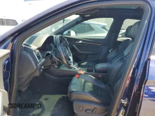 2018 Audi SQ5 with VIN WA1C4BFY9J2036019, listed as a Copart auction lot 71321774 with 70,364 mi miles and Salvage Title. Bid and sale history available at DreamBid. Image 7.