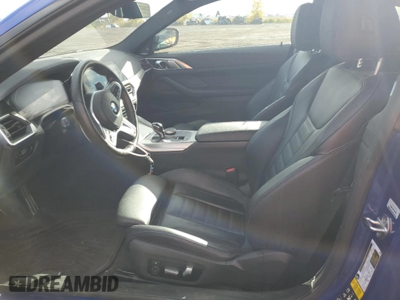 2023 BMW 4 Series 430i xDrive z VIN WBA73AP01PCL59557, wystawiony jako Copart lot #76059444 z przebiegiem 16 782 mil mil oraz Szkoda całkowita • Salvage title. Historia ofert i sprzedaży dostępna na DreamBid. Obrazek 7.