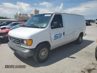 2004 Ford Econoline Cargo with VIN 1FTRE14WX4HB31859, listed as a Copart auction lot 64937905 with 109,507 mi miles and Clean title. Bid and sale history available at DreamBid. Image 1.