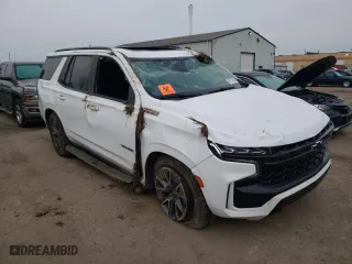 2023 Chevrolet Tahoe Z71 with VIN 1GNSKPKD0PR240321, listed as a Copart auction lot 78127584 with 49,029 mi miles and Salvage Title. Bid and sale history available at carsss.com. Image 4.