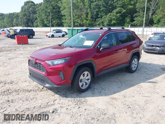 2019 Toyota RAV4 LE with VIN JTMF1RFV9KD029118, listed as a IAAI auction lot 42590704 with 48,976 mi miles and . Bid and sale history available at DreamBid. Image 17.