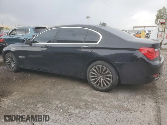 2011 BMW 7 Series 750Li with VIN WBAKB8C53BCY66203, listed as a Copart auction lot 55884985 with 87,593 mi miles and Clean title. Bid and sale history available at DreamBid. Image 2.