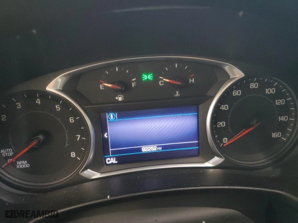 2020 Chevrolet Equinox LT with VIN 2GNAXJEV8L6194905, listed as a Copart auction lot 44890635 with 92,252 mi miles and Salvage Title. Bid and sale history available at carsss.com. Image 9.