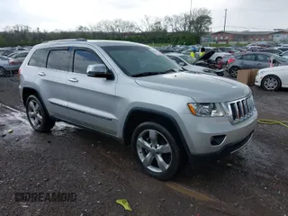 2011 Jeep Grand Cherokee Overland with VIN 1J4RS6GT9BC531830, listed as a IAAI auction lot 41960640 with 175,310 mi miles and . Bid and sale history available at DreamBid. Image 1.