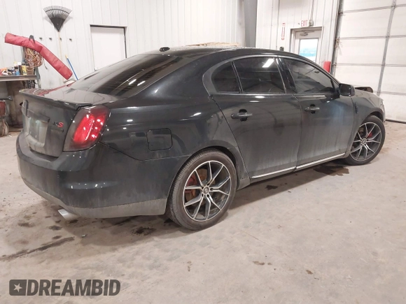 2010 Lincoln MKS w/EcoBoost with VIN 1LNHL9FT3AG615341, listed as a IAAI auction lot 41216464 with 113,508 mi miles. Bid and sale history available at carsss.com. Image 4.