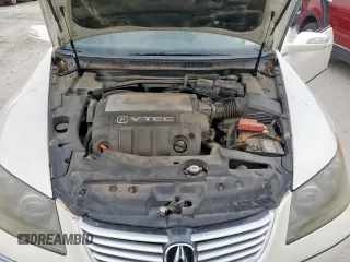 2006 Acura RL with VIN JH4KB16596C010835, listed as a Copart auction lot 54593615 with 253,575 mi miles and Salvage Title. Bid and sale history available at DreamBid. Image 11.
