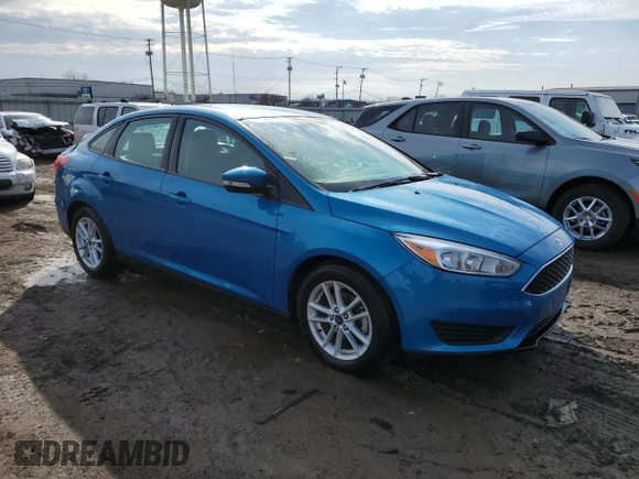 2016 Ford Focus SE with VIN 1FADP3F22GL358089, listed as a Copart auction lot 47478225 with 21,811 mi miles and Salvage Title. Bid and sale history available at carsss.com. Image 4.