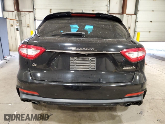 2019 Maserati Levante GranSport with VIN ZN661XUS9KX314914, listed as a Copart auction lot 66390674 with 51,146 mi miles and Salvage Title. Bid and sale history available at carsss.com. Image 6.