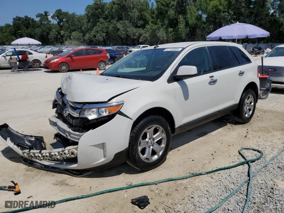 2011 Ford Edge SEL with VIN 2FMDK3JC8BBA72681, listed as a Copart auction lot 57753684 with 141,532 mi miles and Salvage Title. Bid and sale history available at carsss.com. Image 1.