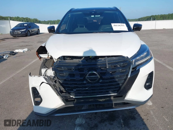 2021 Nissan Kicks SR with VIN 3N1CP5DV3ML529482, listed as a IAAI auction lot 40128361 with 65,686 mi miles and . Bid and sale history available at DreamBid. Image 13.