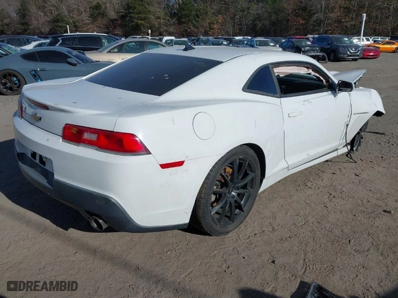 2015 Chevrolet Camaro LS with VIN 2G1FB1E38F9224055, listed as a IAAI auction lot 41259519 with NaN miles. Bid and sale history available at carsss.com. Image 4.