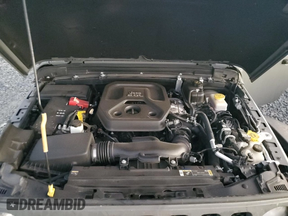 2023 Jeep Wrangler Sport with VIN 1C4HJXDN6PW562491, listed as a Copart auction lot 78252204 with 32,409 mi miles and Salvage Title. Bid and sale history available at DreamBid. Image 11.