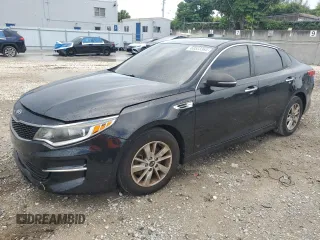 2016 Kia Optima LX with VIN 5XXGT4L39GG103963, listed as a Copart auction lot 63523365 with Not provided miles and Salvage title. Bid and sale history available at DreamBid. Image 1.