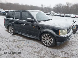 2006 Land Rover Range Rover Sport SC with VIN SALSH23446A922357, listed as a IAAI auction lot 41249996 with 113,673 mi miles. Bid and sale history available at carsss.com. Image 1.