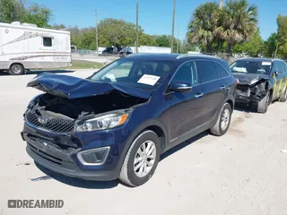 2016 Kia Sorento LX with VIN 5XYPGDA54GG043840, listed as a IAAI auction lot 41837698 with 57,947 mi miles. Bid and sale history available at carsss.com. Image 17.