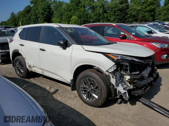 2024 Nissan Rogue S with VIN 5N1BT3AB5RC701934, listed as a Copart auction lot 61430615 with 21,609 mi miles and Salvage title. Bid and sale history available at DreamBid. Image 4.