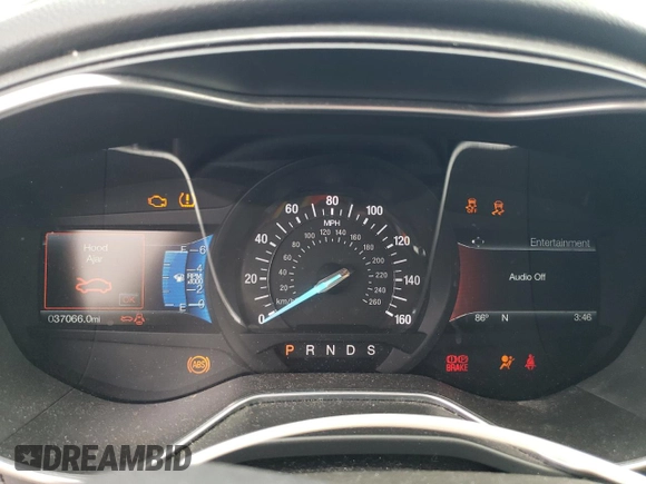 2016 Ford Fusion Titanium z VIN 3FA6P0K90GR399896, wystawiony jako Copart lot #63504265 z przebiegiem 37 066 mil mil oraz Szkoda całkowita • Salvage title. Historia ofert i sprzedaży dostępna na DreamBid. Obrazek 9.