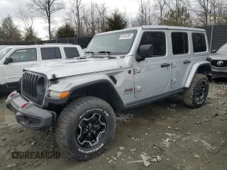 2023 Jeep Wrangler Rubicon Farout with VIN 1C4JJXFM4PW589923, listed as a Copart auction lot 48181205 with 9,814 mi miles and Salvage title. Bid and sale history available at DreamBid. Image 1.
