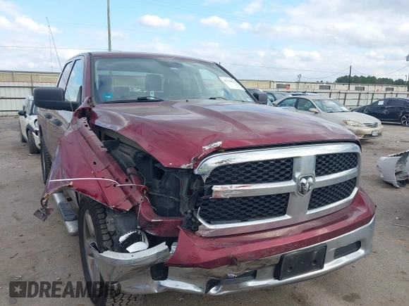 2019 Ram 1500 Classic Tradesman with VIN 1C6RR6FG7KS581371, listed as a IAAI auction lot 41538618 with 64,202 mi miles. Bid and sale history available at carsss.com. Image 1.