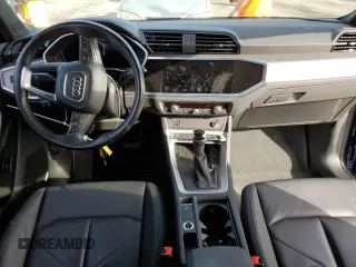 2021 Audi Q3 S line Premium Plus with VIN WA1EECF3XM1053860, listed as a Copart auction lot 37636673 with 28,207 mi miles. Bid and sale history available at carsss.com. Image 8.