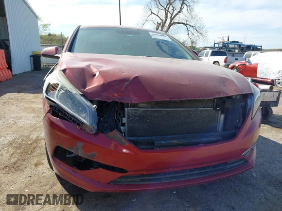 2016 Hyundai Sonata SE with VIN 5NPE24AF1GH414430, listed as a IAAI auction lot 41810672 with 137,187 mi miles and . Bid and sale history available at carsss.com. Image 13.