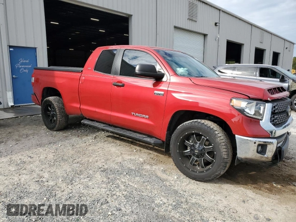 2021 Toyota Tundra 2WD SR with VIN 5TFRY5F12MX296696, listed as a Copart auction lot 73584274 with 19,329 mi miles and Salvage Title. Bid and sale history available at carsss.com. Image 4.