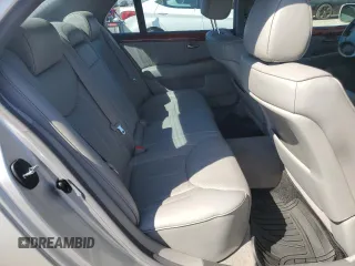 2004 Lexus LS 430 with VIN JTHBN36F240156231, listed as a Copart auction lot 55115825 with 233,658 mi miles and Salvage Title. Bid and sale history available at DreamBid. Image 10.