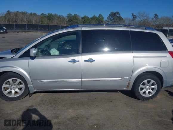 2008 Nissan Quest S z VIN 5N1BV28U08N119948, wystawiony jako IAAI lot #41738626 z przebiegiem 245 623 mil mil oraz . Historia ofert i sprzedaży dostępna na DreamBid. Obrazek 14.