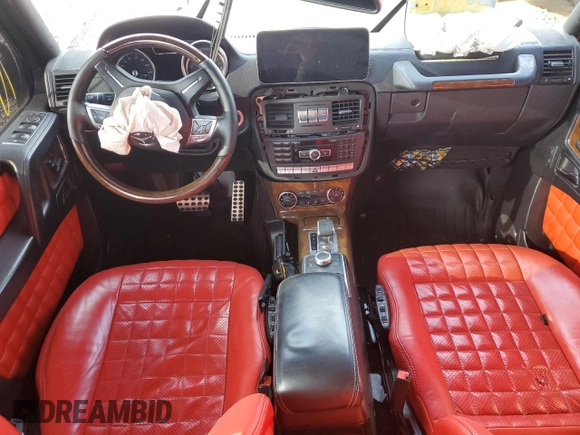 2013 Mercedes-Benz G 550 with VIN WDCYC3HF4DX213836, listed as a Copart auction lot 86434554 with 130,167 mi miles and Salvage title. Bid and sale history available at DreamBid. Image 8.