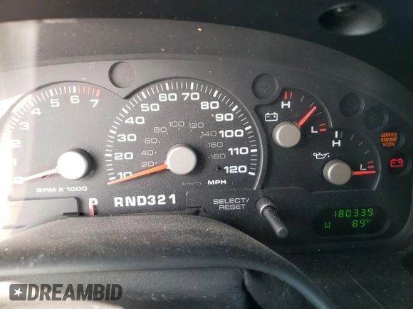 2003 Ford Explorer XLT z VIN 1FMZU63K03UB53997, wystawiony jako Copart lot #61626605 z przebiegiem 180 339 mil mil oraz Szkoda całkowita • Salvage title. Historia ofert i sprzedaży dostępna na DreamBid. Obrazek 9.