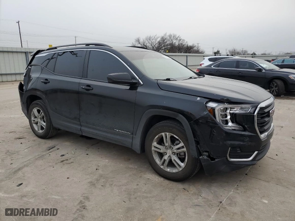 2023 GMC Terrain SLE with VIN 3GKALMEG6PL176545, listed as a Copart auction lot 89315945 with 47,083 mi miles and Clean Title. Bid and sale history available at carsss.com. Image 4.