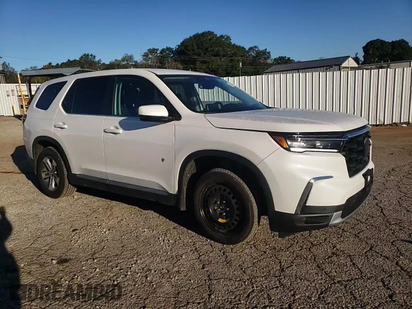 2024 Honda Pilot EX-L 8 Passenger with VIN 5FNYG1H43RB017787, listed as a Copart auction lot 74529124 with 26,197 mi miles and Salvage Title. Bid and sale history available at carsss.com. Image 12.