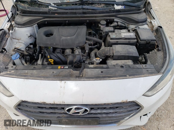 2018 Hyundai Accent SEL with VIN 3KPC24A31JE012335, listed as a Copart auction lot 55033333 with 61,431 mi miles. Bid and sale history available at carsss.com. Image 11.