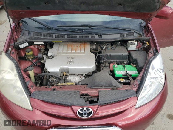2008 Toyota Sienna CE with VIN 5TDZK23C78S146228, listed as a Copart auction lot 51053115 with 152,658 mi miles and Salvage Title. Bid and sale history available at carsss.com. Image 12.