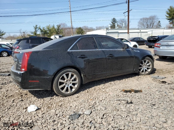 2009 Cadillac CTS AWD w/1SB with VIN 1G6DT57V790102628, listed as a Copart auction lot 48933375 with 174,212 mi miles and Salvage Title. Bid and sale history available at carsss.com. Image 3.