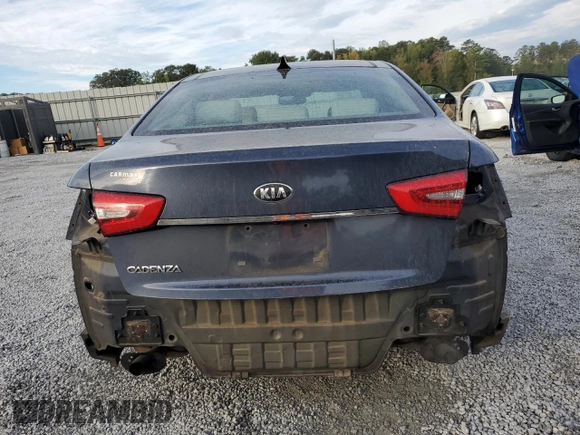 2014 Kia Cadenza Premium with VIN KNALN4D72E5122525, listed as a Copart auction lot 72458234 with 212,900 mi miles and Salvage Title. Bid and sale history available at carsss.com. Image 6.