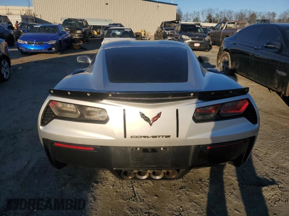 2015 Chevrolet Corvette Z06 3LZ with VIN 1G1YT2D64F5600013, listed as a Copart auction lot 89328745 with 21,870 mi miles and Salvage Title. Bid and sale history available at carsss.com. Image 6.