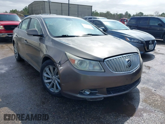 2012 Buick LaCrosse Touring with VIN 1G4GJ5E32CF231104, listed as a IAAI auction lot 41717789 with 134,707 mi miles and . Bid and sale history available at DreamBid. Image 1.